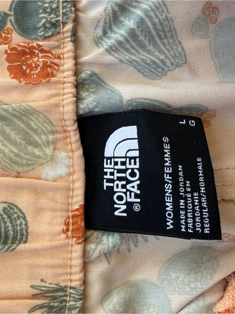 The North Face Peach Cactus-Print Athletic Shorts - Picture 5 of 5
